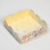 Cookie box, confectionery packaging with PVC lid, “butterflies”, 10.5 x 10.5 x 3 cm