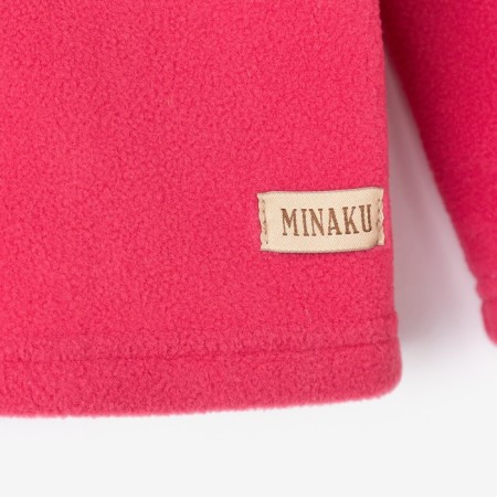 Jumper children's minku color dark pink, size 158-6