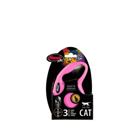 Flexi New Classic Cat XS (up to 8 kg) 3 m cable, pink-1