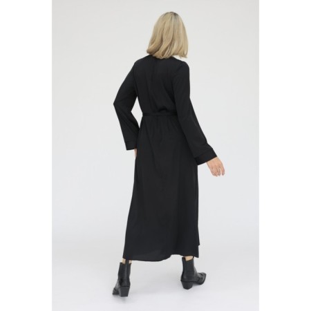 Silk dress of a free silhouette, size 44-2