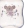 A bottle for feeding, a classic throat, 60 ml., From 3 months, pink color