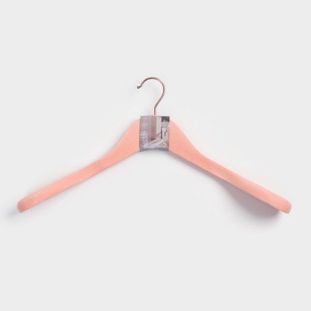 Shoulders - Ladom Rose Gold, Velvet, wide shoulders, 45 × 6 × 23.5 cm-3