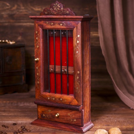 Key "Cache" wood 7x16x34 cm-2
