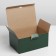 Gift folding box, packaging, "green", 22 x 15 x 10 cm