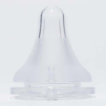 A nipple for a bottle, +6 months, fast flow, classic throat 35mm.-1