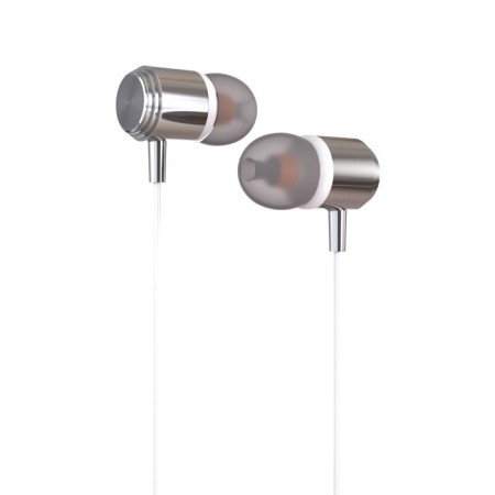 Headphones More Choice G51, microphone, vacuum, 105 dB, 32 Ohm, 3.5 mm, 1.2 m, white-1