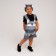 Carnival costume "Striped cat", plush, p. 30, height 110-116 cm
