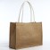Bag Women's beach without fasteners, beige color