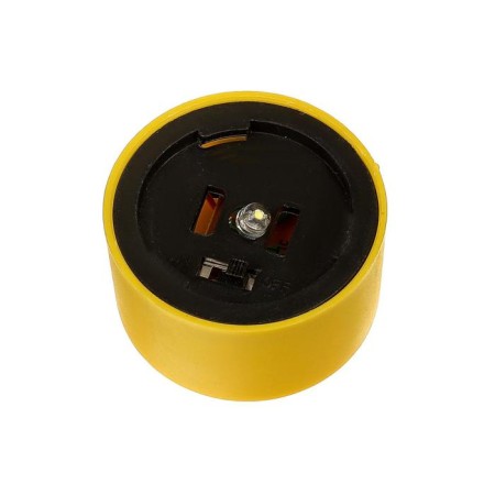 Garden lamp on the sunny battery "Yellow trapezoid", 4.5 × 30 × 4.5 cm, 1 LED, glow white-7