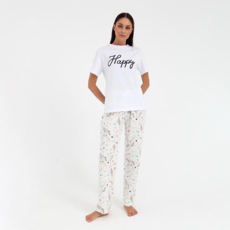 Women's pants KAFTAN "Unicorn", p. 48-50, white