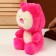 Soft toy "Klepa", 22 cm, pink color