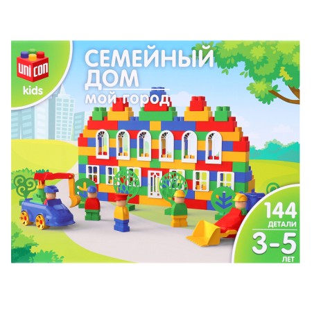 Конструктор «Мой город: Семейный дом», 144 детали-3