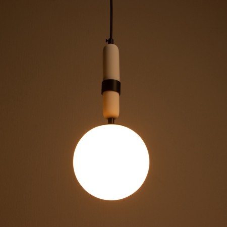 Lamp "Andes" E27 40W white 18x18x37-187 cm-3
