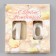Candle in the cake jubilee "line" (set 2 in 1), number 10, pearl, 6.5 cm