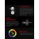 Headphones with A4Tech Bloody Mc750 Gray Microphone 2.3M MONITERIA USB heading (MC750 GREY)