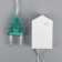 Garland “thread” 4 m with nozzles “ball with ornament”, IP20, transparent thread, 20 LED, glow of multi, 8 modes, 220 V