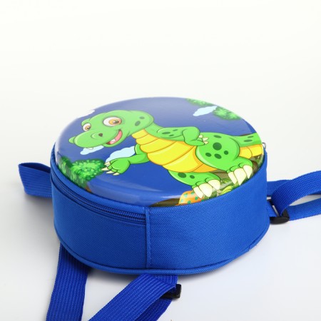Children's backpack on the zipper "chosen", the color is blue-3