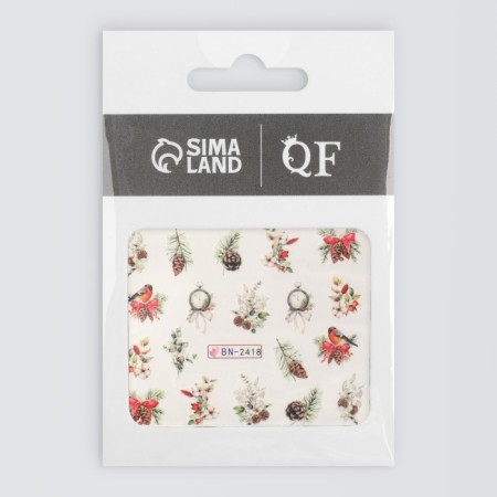 Nail Slider design 6.5*5.5cm BN-2418 (FAS 6pcs Price per pcs) CAFP qf-2