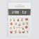 Nail Slider design 6.5*5.5cm BN-2418 (FAS 6pcs Price per pcs) CAFP qf