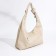 Shopper bag, outer pocket, beige color