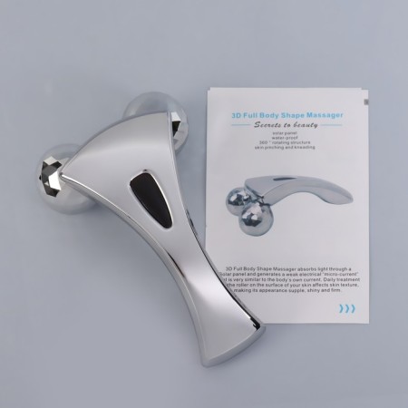 Massage, universal "3D", 2 videos, 16 × 9.5 × 6 cm, cardboard box, silver color-11