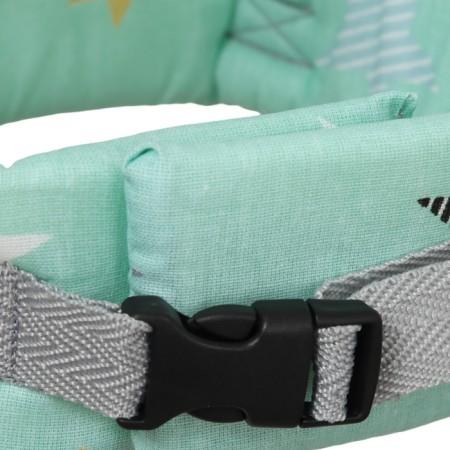 Reins for children No. 1, mint stars, turquoise color-3