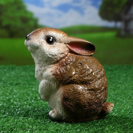Garden figure "Hare cheerful" 14x10x16cm-3