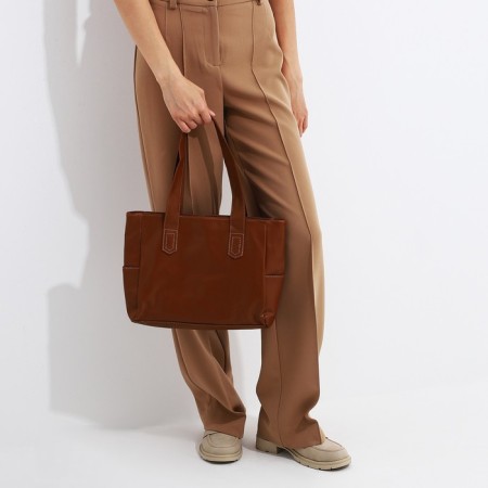 Soper bag on lightning brown color-6