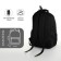 Youth backpack from lightning textiles, 5 pockets, black/gray color