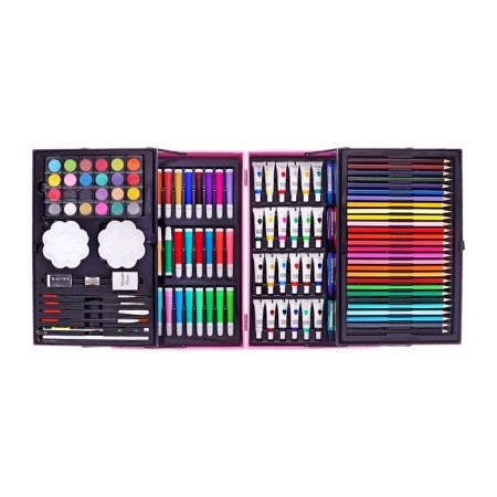 Set for drawing a girl pink