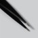 Pinzet pointed, 9 cm, black color