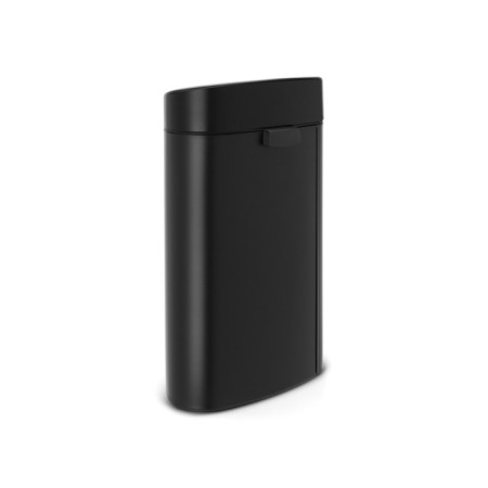 Garbage bucket Brabantia Touch Bin New, Black matte color, 40 l-2