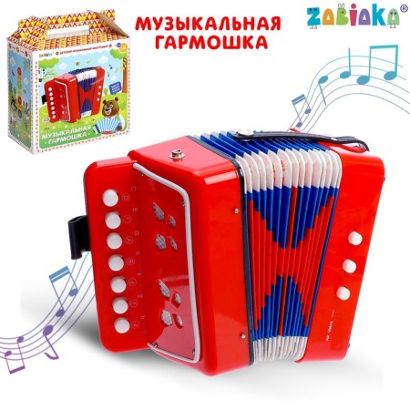 Musical toy "Harmony", children, red color