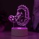 Lamp "Hedgehog Football" Led RGB from the network 14.7x9.5x14.8 cm Risalux