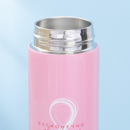 Thermos with the temperature indicator is “infinitely beautiful”, 500 ml, retains heat 8-10 hours-4