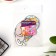 Waffle pictures edible “You are just space” for cupcakes, Konfinetta cake, 12 pcs.