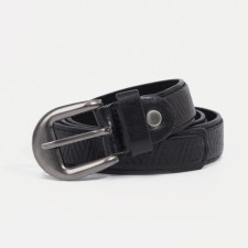 Building belt, width 2.2 cm, screw, buckle metal, black color
