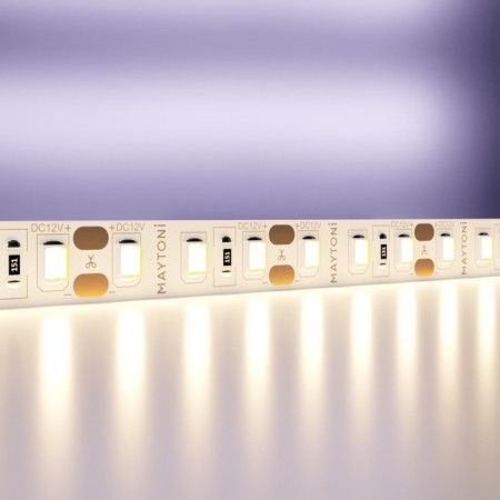 Maytoni LED tape, 12V, IP20, 2835, 14.4W/m, 3000k, 5 m, monochrome glow