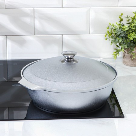 Frying, 3 l, d = 26 cm, h = 8.5 cm, aluminum cover-4