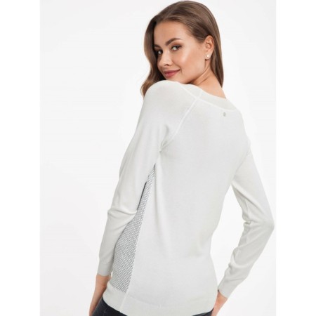Jumper Female Conte Elegant, Size S, White Color