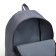 A backpack on the zipper is youth, external pocket, gray color