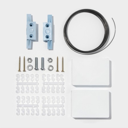 Cornice - string, two -row, 3.5 m, plastic hook-2