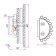 Wall lamp Arte Lamp Matilda A1064AP-2CC, E14, 2x40 W, 25x15x40 cm, chrome