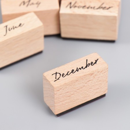 Printing tree "month" set 12 pcs-1