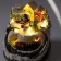 LED figure "Train and Snowman" 16 × 10 × 12 cm, polystone, AAAX batteries (not in the kit), USB, glow warm white