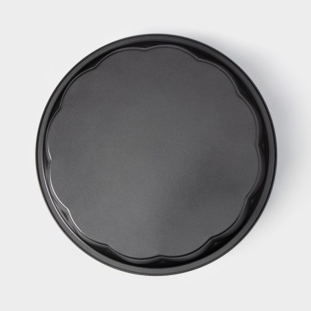 Baking shape of the share "wavy circle. Jacqueline ", d = 28 cm, anti -stick coating, black color-5