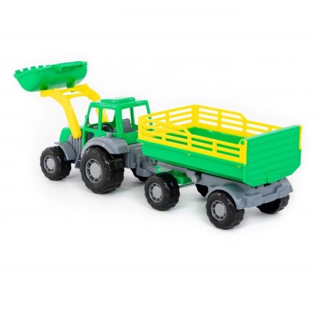 Tractor with trailer No. 2 and bucket "Master", MIX colors-7