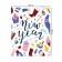 The tablecloth “Happy New Year”, rectangular, Saten, size 145x180 cm