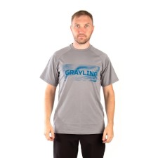 Футболка GRAYLING Riverbad, хлопок, серый, р-р XXXL