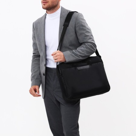 Laptop bag, black color-7